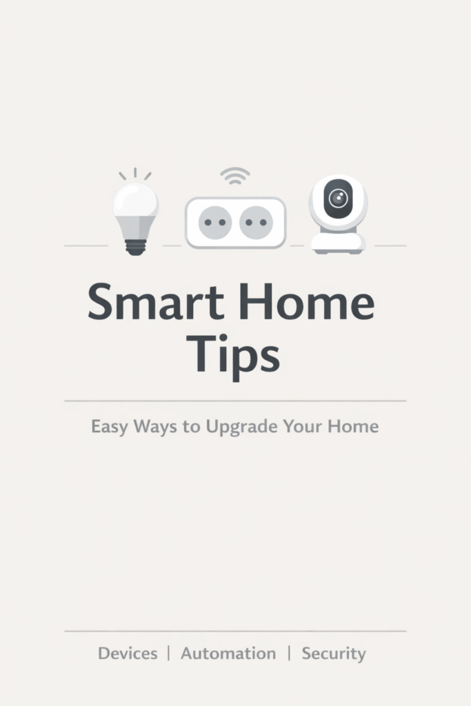 Smart Home Tips for Beginners: 10 Easy Ways to Get Started (2026 Guide)