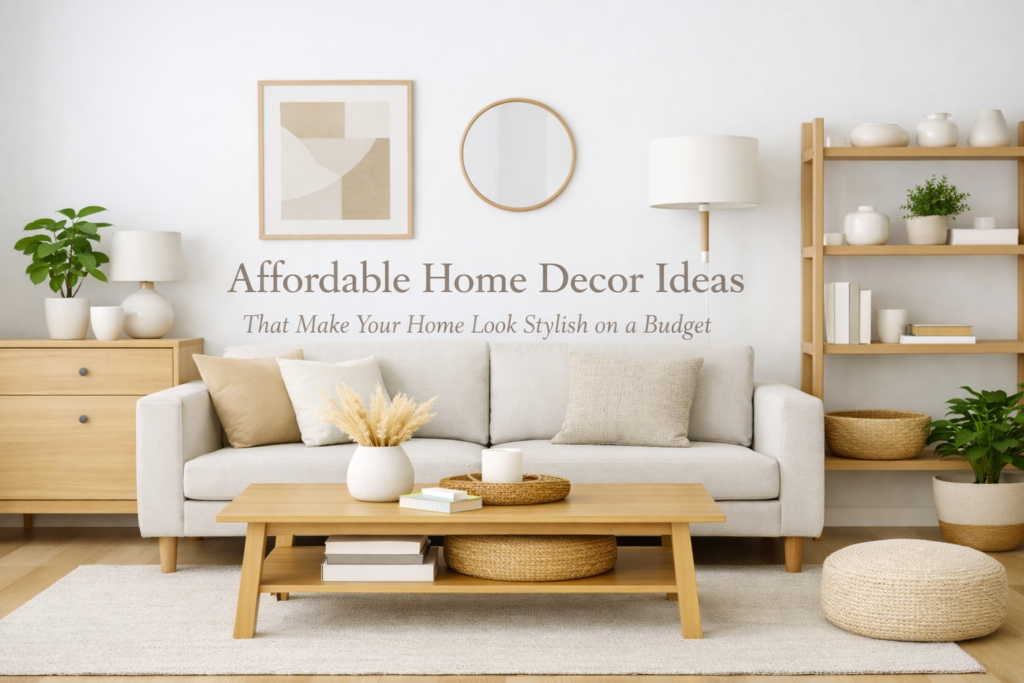 Affordable Home Decor Ideas