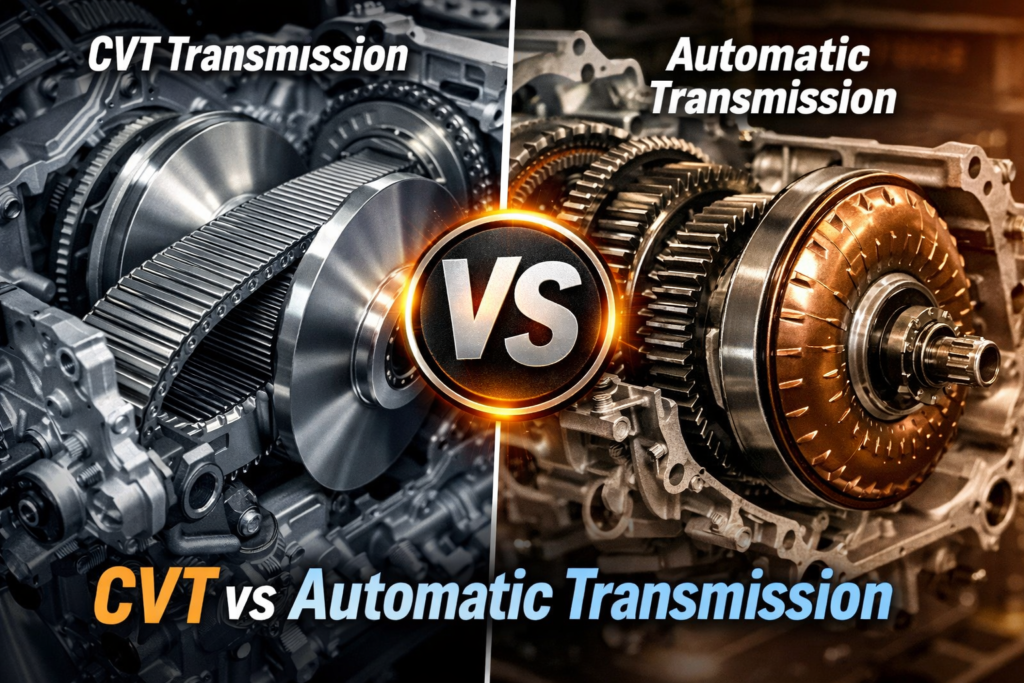 CVT vs Automatic Transmission Why CVT Is Not Really Reliable