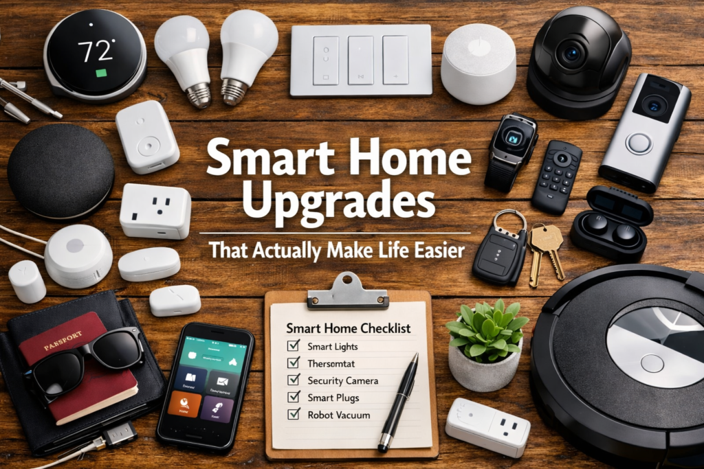 Simple Smart Home Upgrades That Actually Make Life Easier