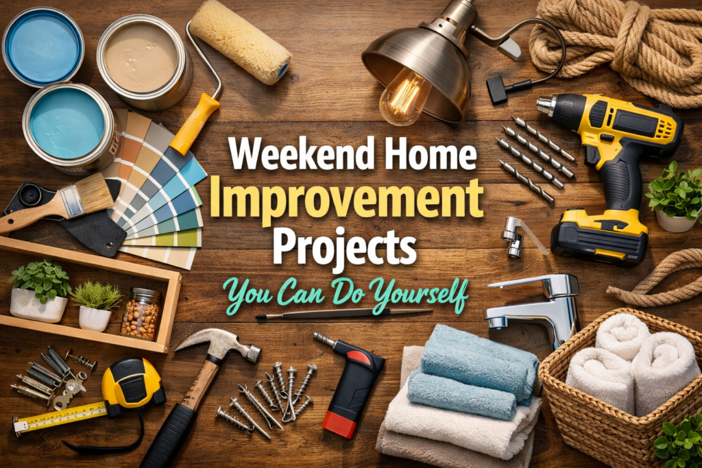 Weekend Home Improvement Projects You Can Do Yourself