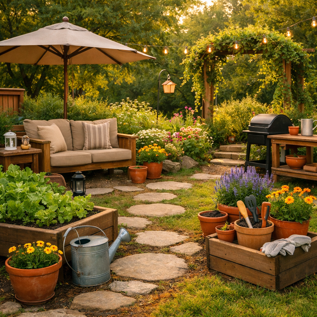 Outdoor Garden Ideas for a Cozy Backyard