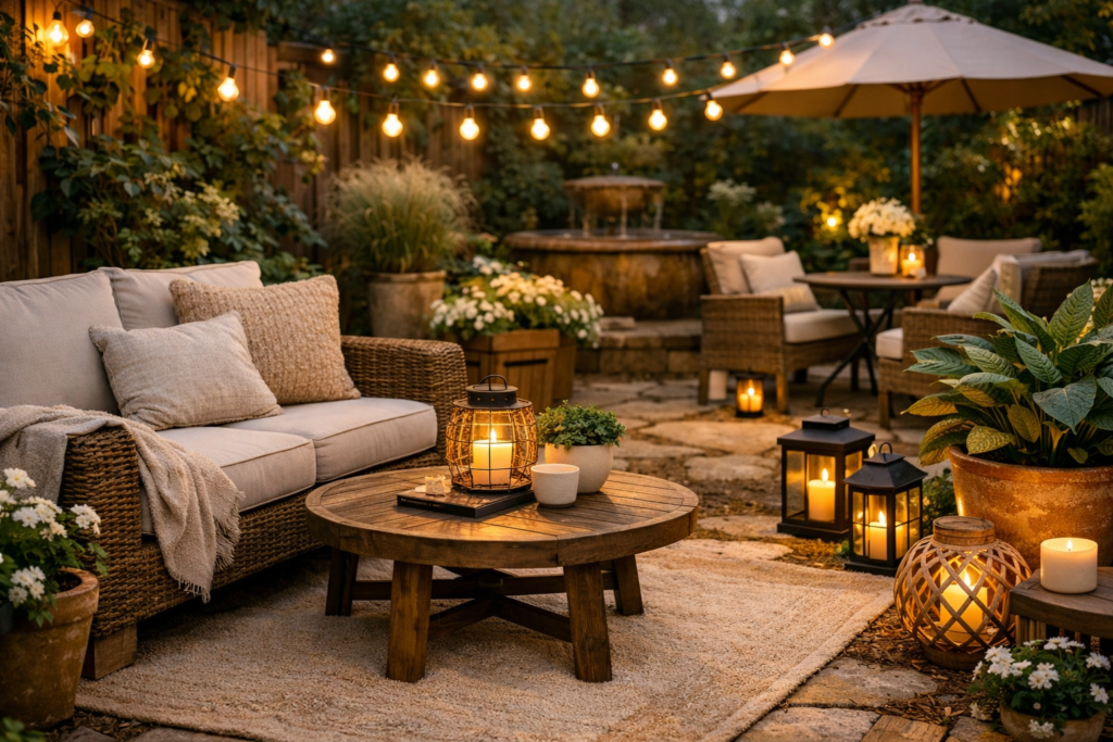 Small Patio Ideas That Make a Balcony or Backyard Corner Feel Like a Room