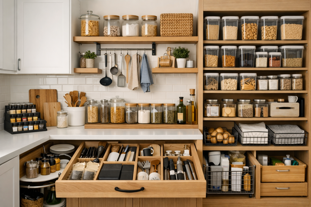 Kitchen Storage and Organisation