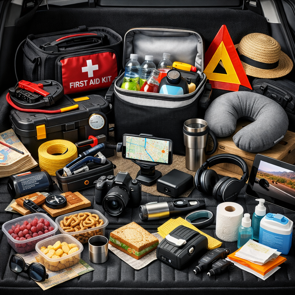 Road Trip Must Haves: Essentials for a Safe, Comfortable, and Stress‑Free Drive