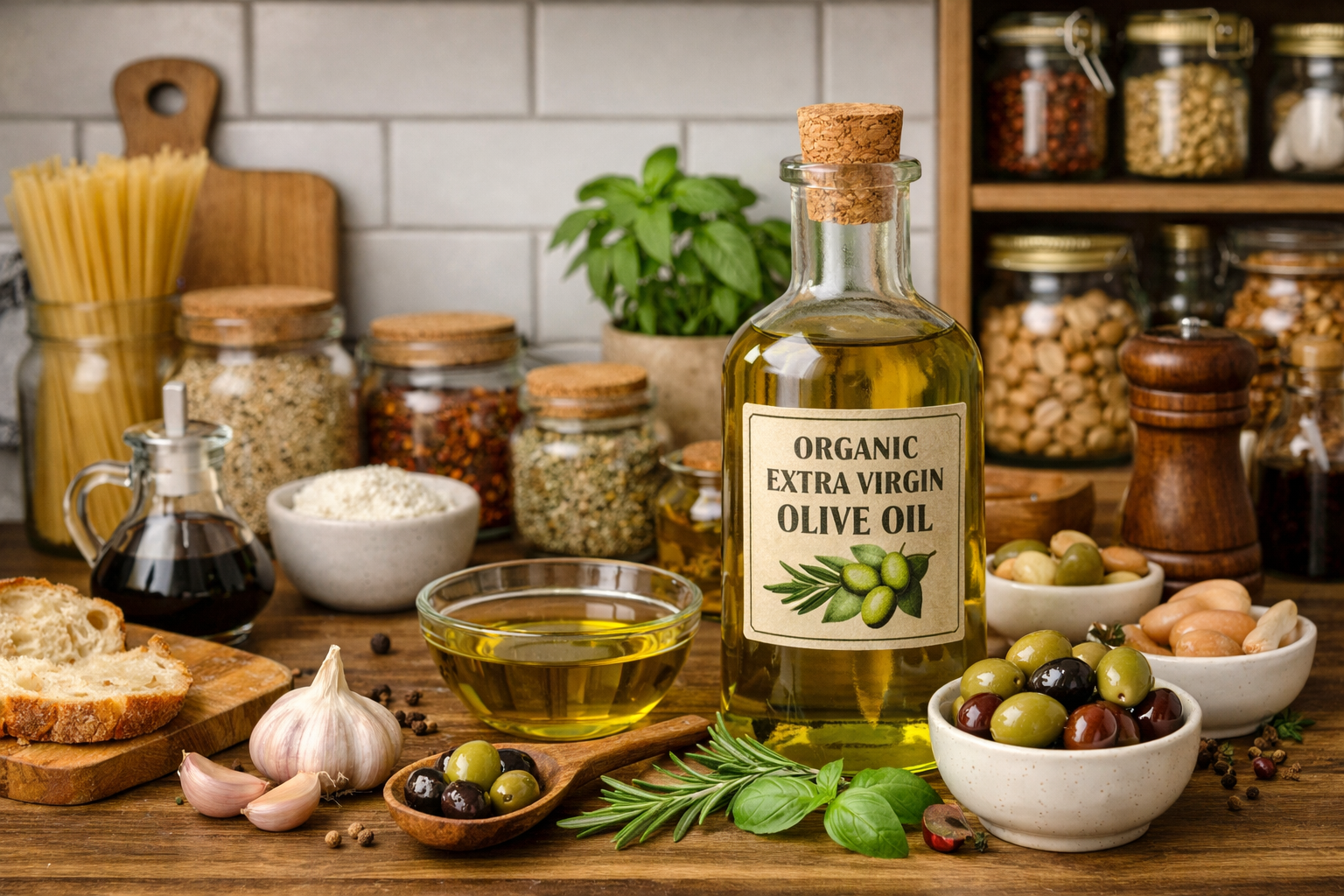 Organic Pantry in display